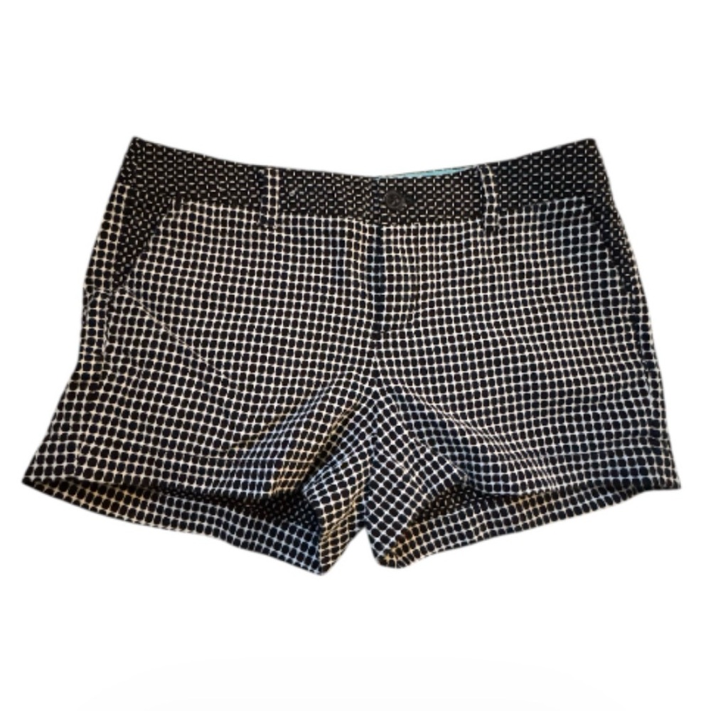 Women’s NWOT Merona Black and white patterned shorts